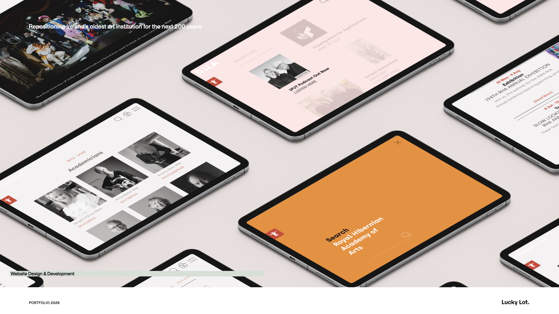 Lucky Lot portfolio — selected work